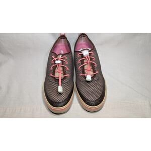 XTRATUF Riptide Women's Airmesh Deck Shoes Size 8 Brown Pink 22409 NWB